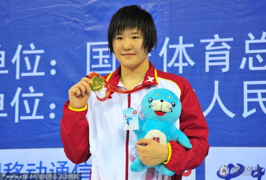 全运会叶诗文400米混合泳夺冠 比世锦赛快7秒