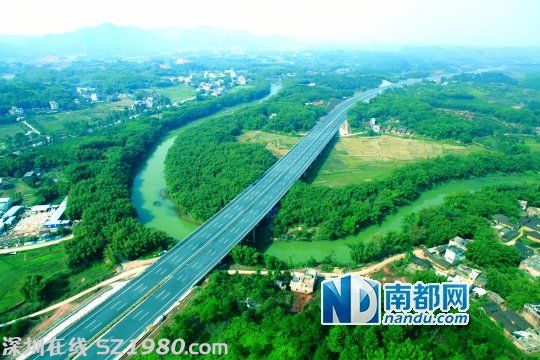 广东3高速今日同时通车 明年将有6高速通车