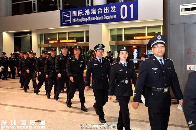 282名民警乘4架包机赴境外押解电信诈骗嫌犯