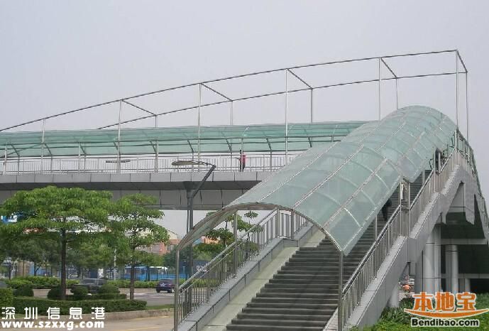 龙岗4座人行天桥开建 8座天桥选址方案公布
