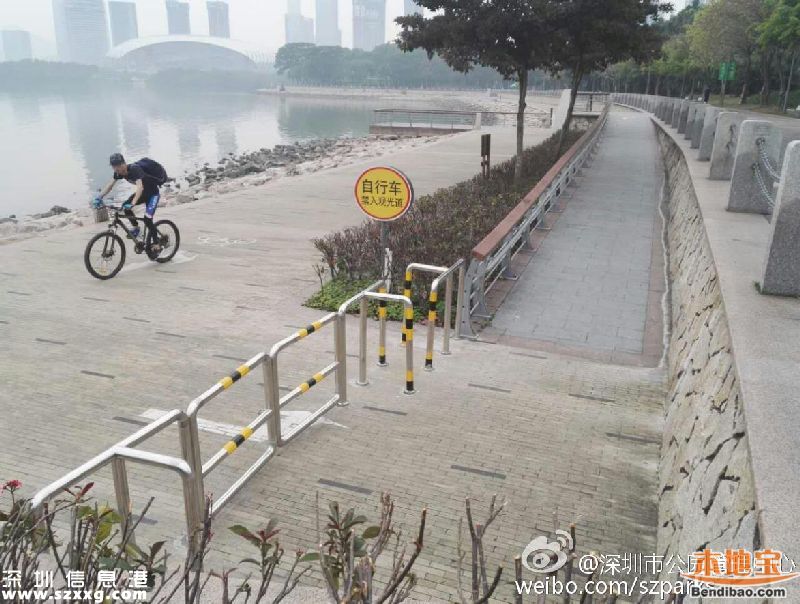 深圳湾公园人车混行怎么治？或增建7座桥