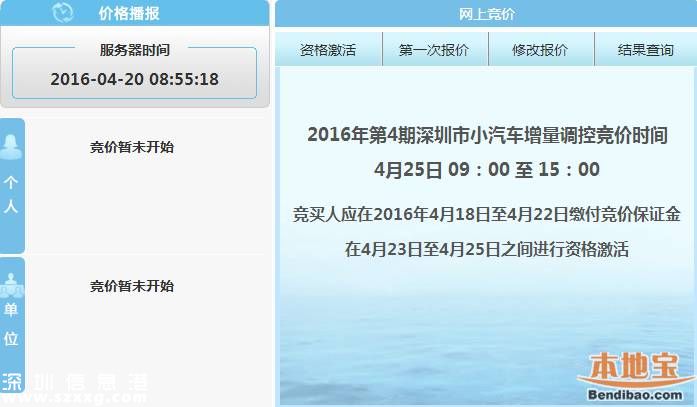 第4期深圳车牌竞价25日开始 个人封顶价63900元