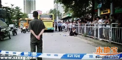 深圳公交车碾轧中学生 381路司机讲述事发经过
