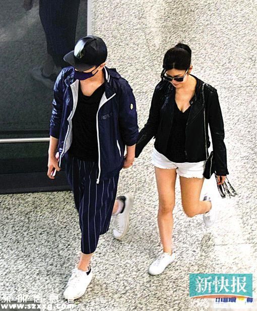 上周陈晓陈妍希现身机场,全程两人十指紧扣,陈妍希看上去不像怀有身孕。