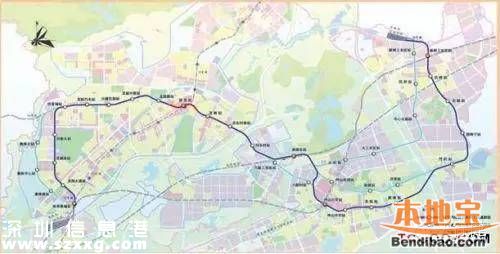 深圳地铁12号线列入地铁四期规划 正在规划编修