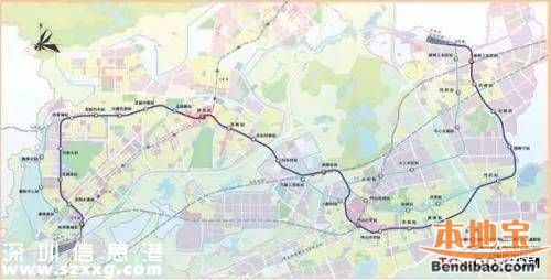 深圳地铁12号线列入地铁四期规划 正在规划编修