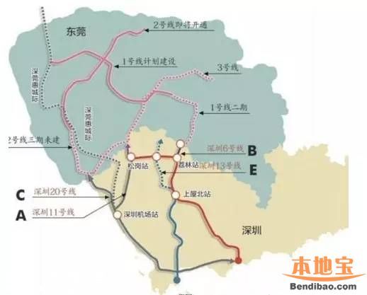 21条深圳地铁(站点+开通时间+线路图)信息汇总