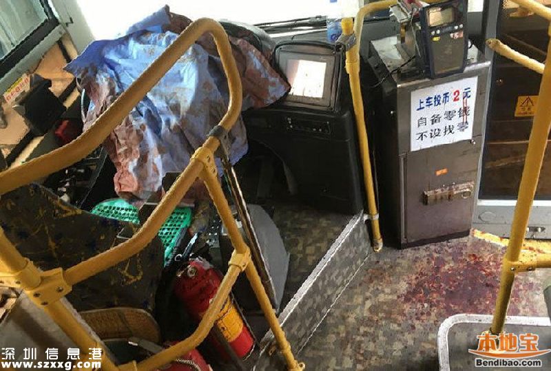 深圳220路公交司机被暴打 打人者:本来就不想活了