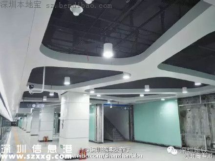 深圳地铁7号线洪湖站实景图曝光 吃喝玩乐最牛线