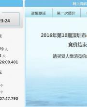 十月深圳车牌竞价结果 个人均价40894元/个