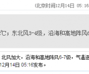 深圳天气（12.14）：多云间晴 12-22℃
