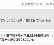 深圳天气（12.30）：多云 气温14-19℃
