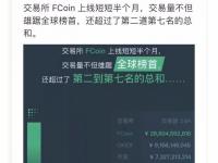 交易量全网第一的当红辣子鸡FCoin，到底什么来头？